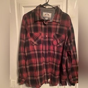 Women’s 2x legendary white tails flannel